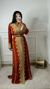 Caftan MANEL terracotta