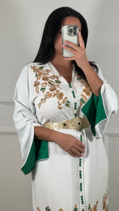 Caftan Sonia blanc