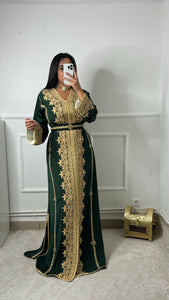 Caftan MANEL vert royal