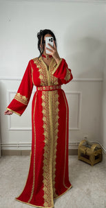 Caftan MANEL rouge