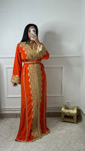 Charger l&#39;image dans la galerie, Caftan MANEL orange