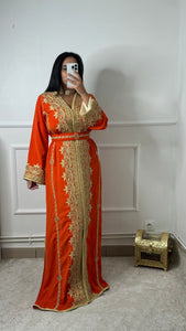 Caftan MANEL orange