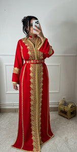 Caftan MANEL rouge