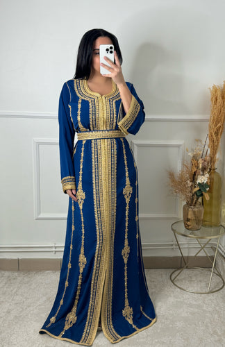 Caftan MONA bleu