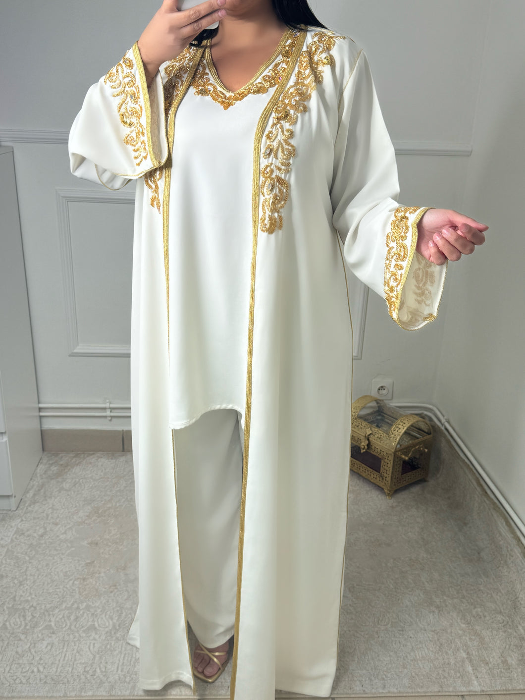 Ensemble Tina blanc