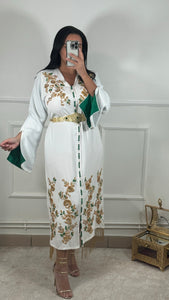 Caftan Sonia blanc