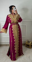 Charger l&#39;image dans la galerie, Caftan MANEL fuschia