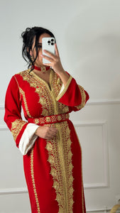 Caftan MANEL rouge