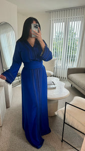 Caftan AYA bleu roi