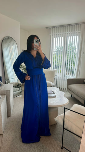 Caftan AYA bleu roi