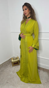 Caftan SULTANA vert pistache