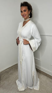 Caftan SULTANA blanc